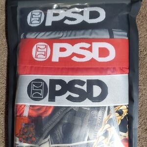 PSD Men’s 3 Pack Core Standard Premium Boxer Briefs